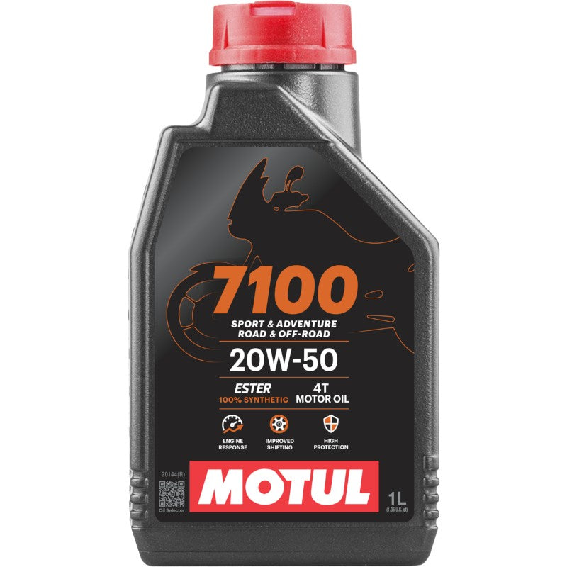 モチュール MOTUL 7100 4T 20W-50 3個 Motul - 7100 20W-50 4T (Fully Synthetic) – Go Wild