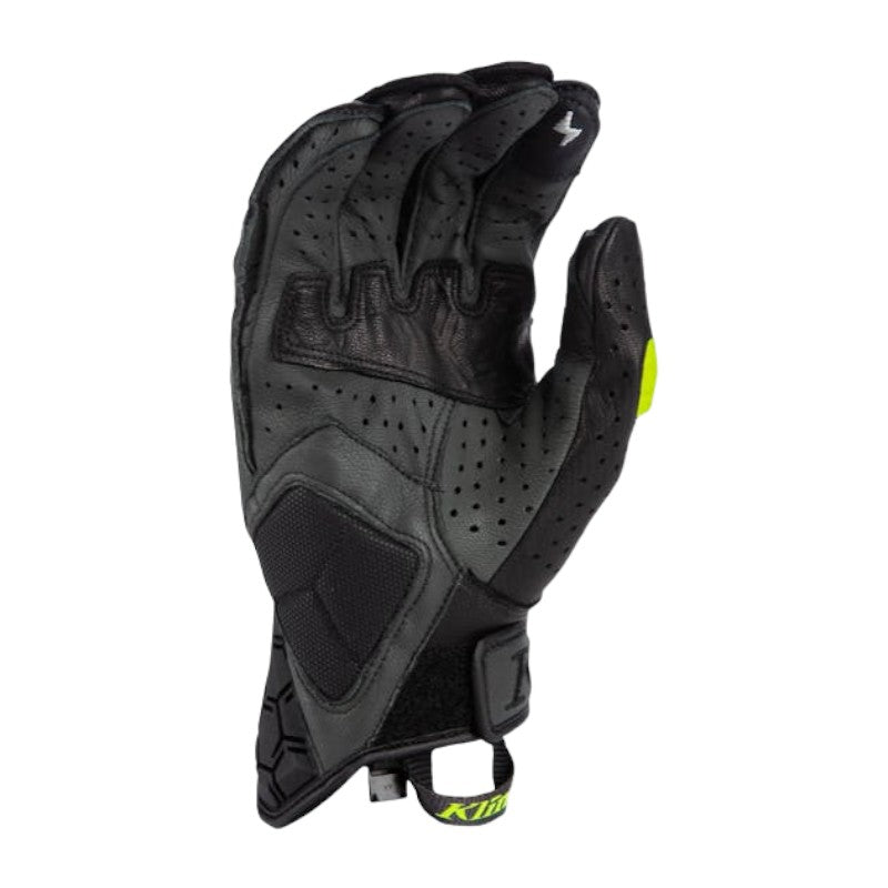 Badlands Aero Pro Short Gloves (XL Black / Hi - VIS)