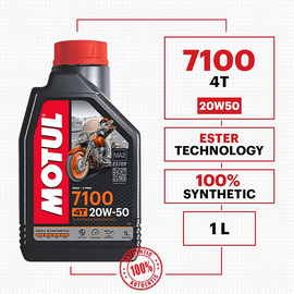 Motul - 7100 20W-50 4T (Fully Synthetic)