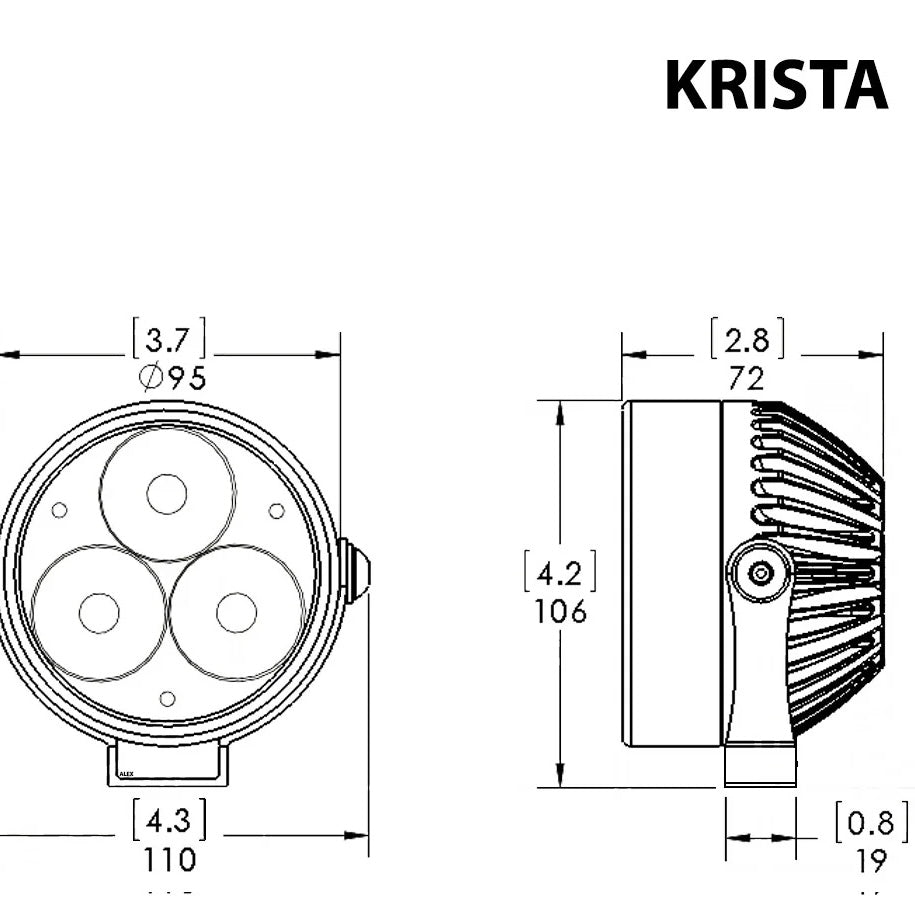 Clearwater Krista Universal LED Light Kit K-67 (Pre Loved)