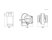 Load image into Gallery viewer, Denali SoundBomb Split Dual-Tone Air Horn