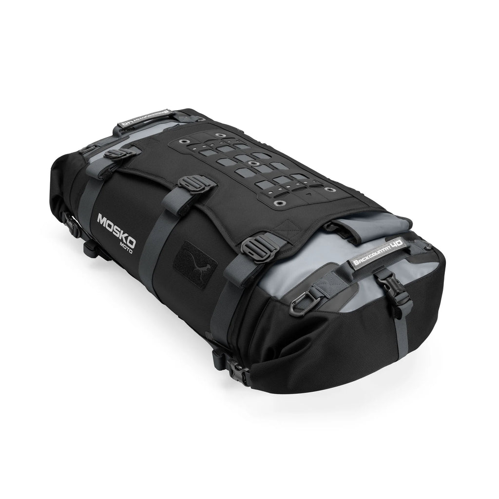 mosko moto tent pole bag Mosko-Moto Backcountry 40L Tail bag (V2.5) – Go Wild