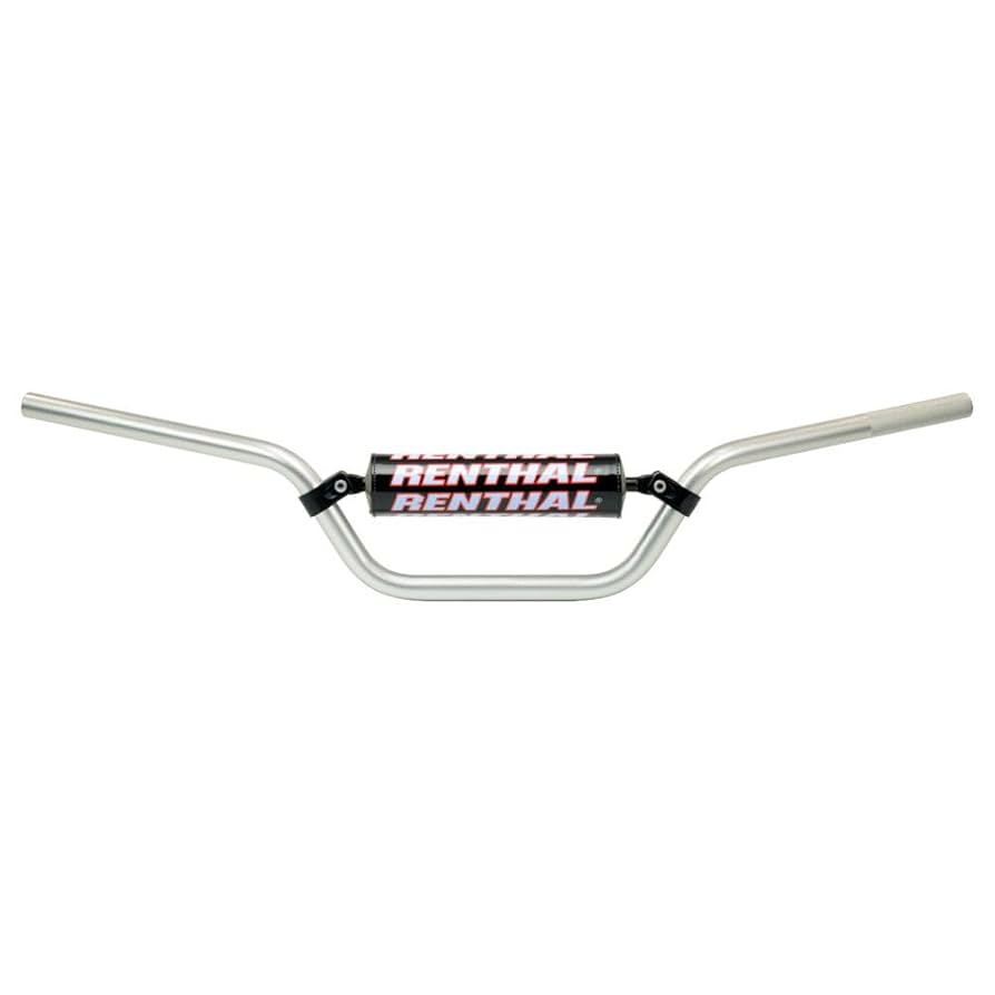 Renthal Aluminum 7/8" Handlebar CR High / Ricky Johnson Silver - Pre Order