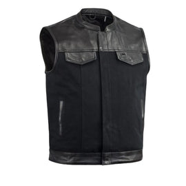 First Manufacturing lether jacket 49/51 with Collar